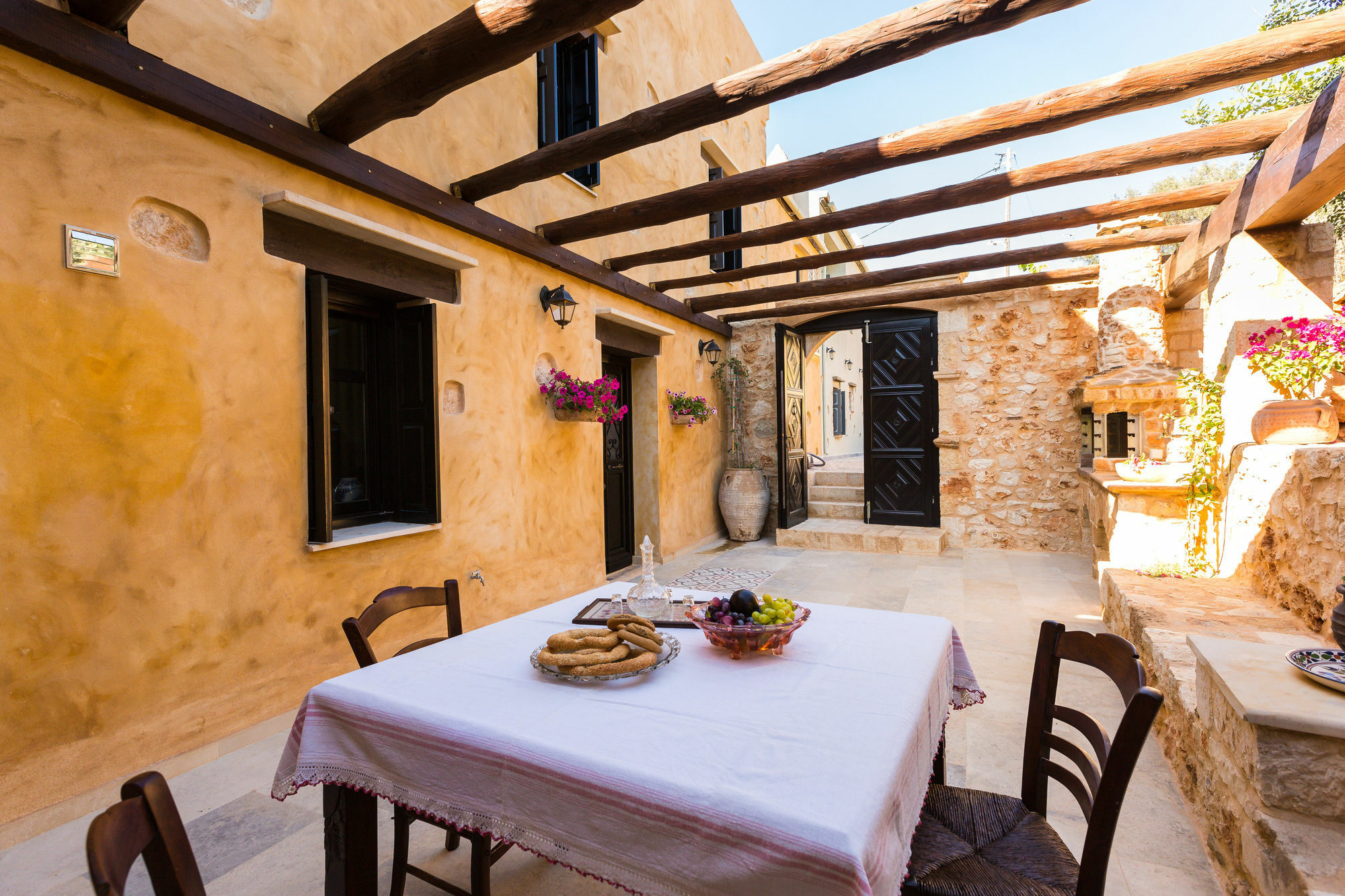 Erondas Cretan Country Villas Achlades Экстерьер фото