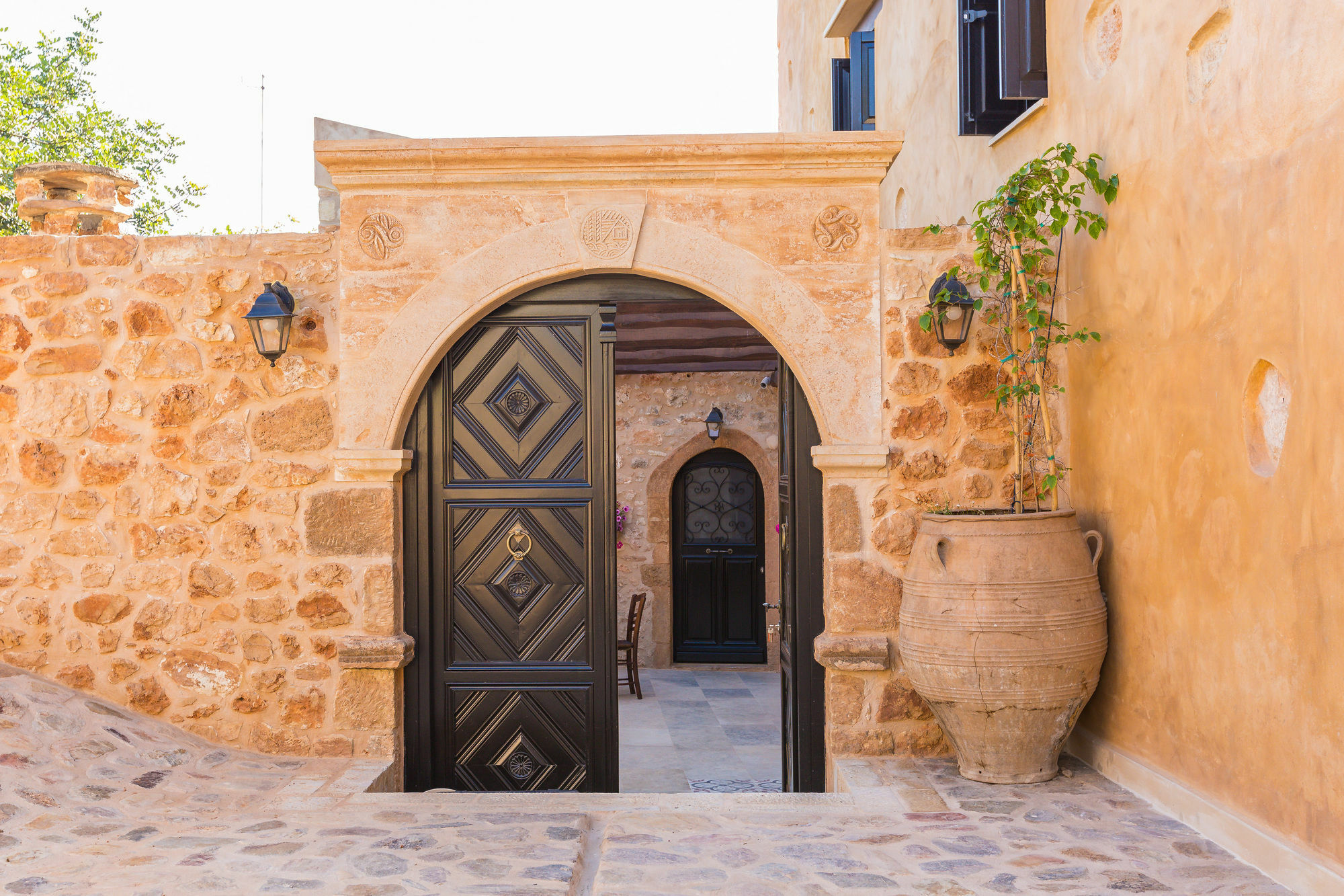 Erondas Cretan Country Villas Achlades Экстерьер фото
